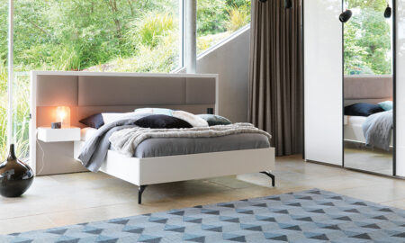 Lit 140 x 190 cm - Chevets attenants
